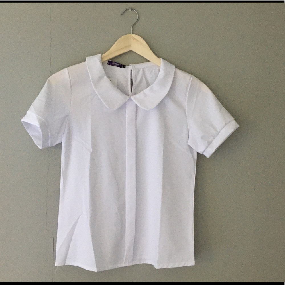 Peter Pan collar blouse